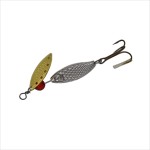 Rotating fishing lure, Regal Fish, model 8030, 10 grams, silver color